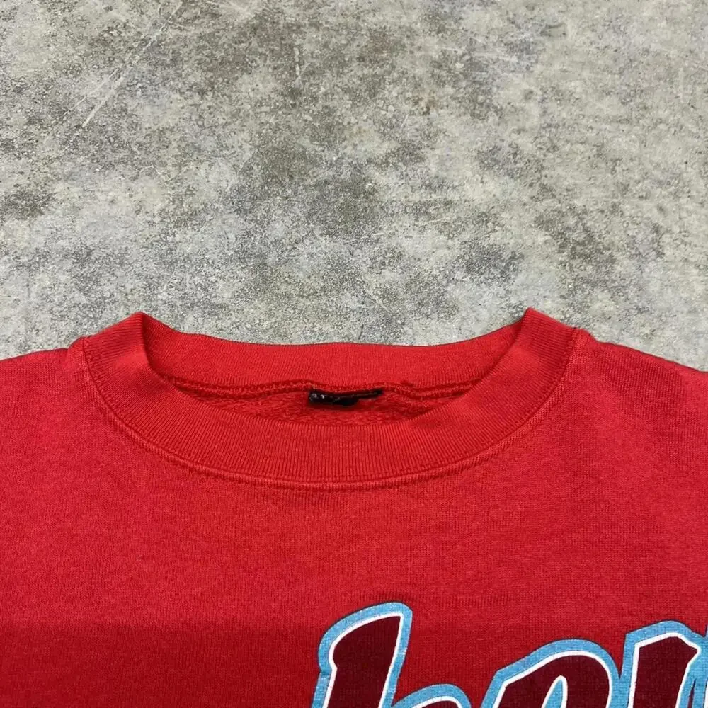 vintage mickey mouse disney red minnie goofy donald duck crewneck size large - Picture 3 of 3